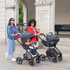 Carucior 3 in 1 Joie Chrome 2 Cashew