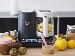 Robot de bucatarie Beaba Babycook Smart + Wi-Fi Charcoal Grey