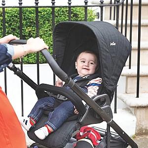 Carucior 3 in 1 Joie Chrome DLX Toffee