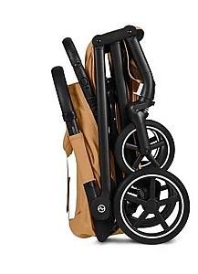 Carucior de plimbare Cybex Beezy Matt Black Cinnamon Yellow