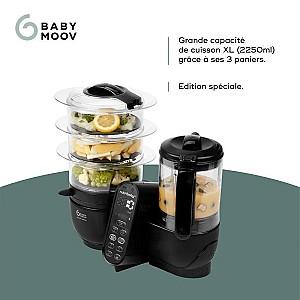 Robot de bucatarie Babymoov Nutribaby 5in1 XL Mineral Black