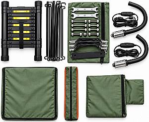 Cort auto pe acoperis Travel Flame WP6004 Olive Green