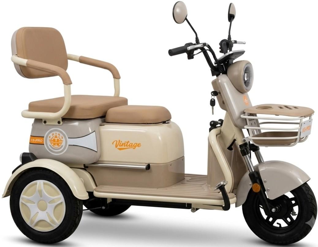 Tricicleta electrica Netora Y3-Q3-1 Beige
