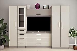 Living PS Alla Mini T (TV-1.2 m) 2.8 m Toffi / Bej