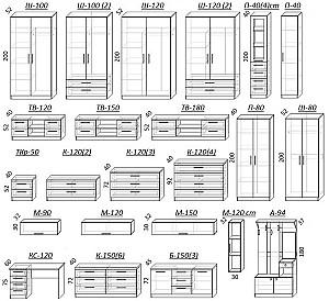Living PS T-3 (TV-1.5 m) 1.8 m Toffi / Bej