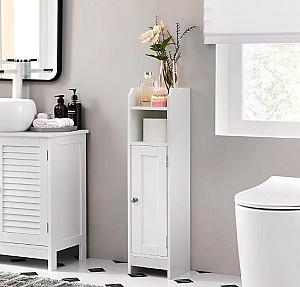Dulap de baie Vasagle BBC310W01 White
