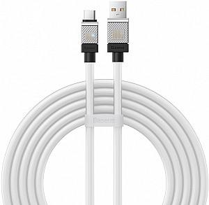 USB сablu Baseus CoolPlay Series 2m White