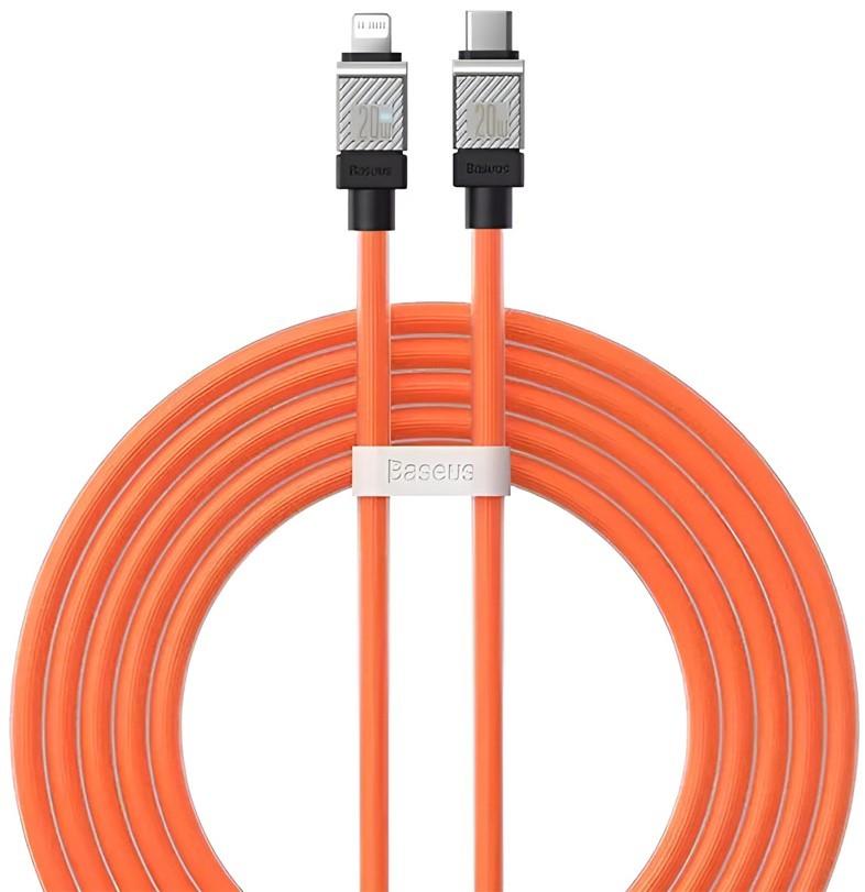 USB сablu Baseus CoolPlay Series Type-C to Lightning 2m Orange