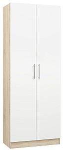 Dulap Mobildor Lux Practik (polițe) (80x40x210H cm) Stejar Sonoma / Alb