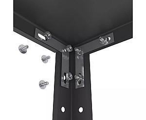 Rafturi pentru depozitare Nex REK 1500x750x300 mm Black