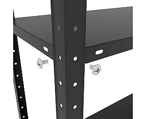 Rafturi pentru depozitare Nex REK 1700x750x300 mm Black