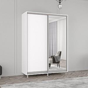 Dulap-cupe Mobildor Lux Aron 140 (1 oglinda, 1 PAL) Alb