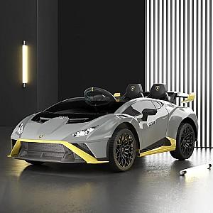 Maşină electrică CAIDER Lamborghini Huracán STO Grey (21169)