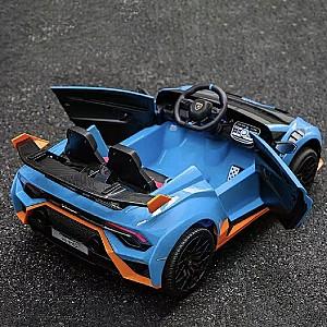 Maşină electrică CAIDER Lamborghini Huracán STO Blue (21022)