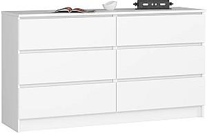 Comoda Akord K140 6S White