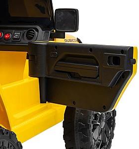 Maşină electrică Dake Jeep Wrangler Rubicon Yellow (JWR558/5)