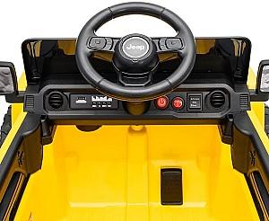 Maşină electrică Dake Jeep Wrangler Rubicon Yellow (JWR558/5)