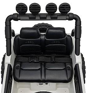 Maşină electrică Dake Jeep Wrangler Rubicon White (JWR558/3)