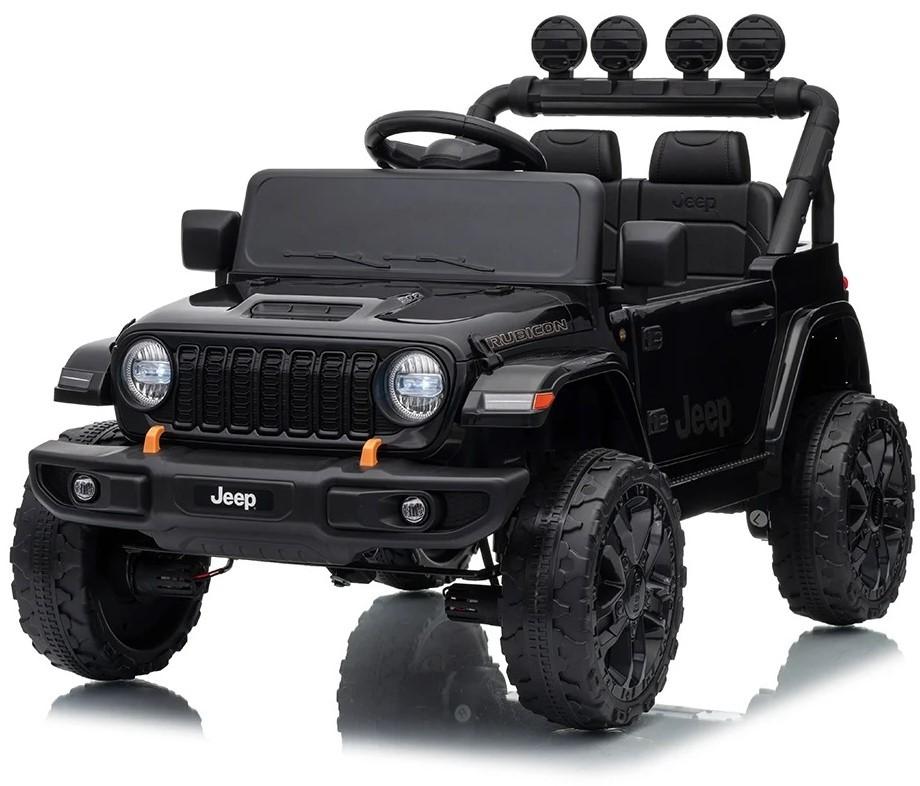 Maşină electrică Dake Jeep Wrangler Rubicon Black (JWR558/2)