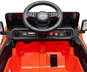 Maşină electrică Dake Jeep Wrangler Rubicon Orange (JWR558/1)
