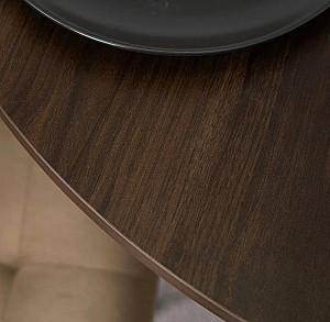 Masa Mebel Elite Lauren 80 Nuc (Maro)/Negru
