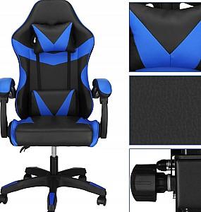 Fotoliu gaming Springos HF0019 Black/Blue
