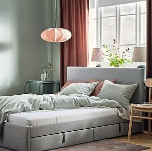 Saltea IKEA Afjall 80x200 Fermitate Medie Alb