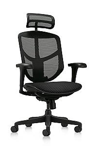 Fotoliu de birou Comfort Enjoy Budget 2 Black (mesh/fabric)