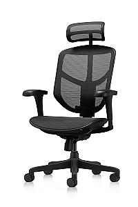 Fotoliu de birou Comfort Enjoy Buget 2 Black (mesh)