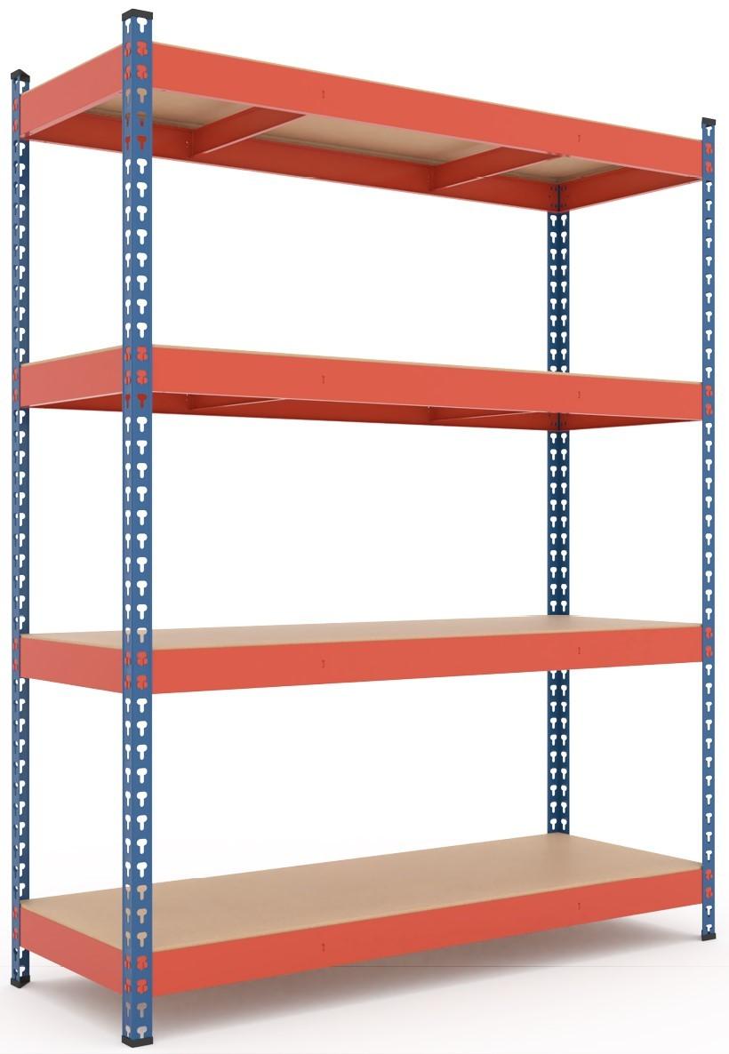 Rafturi pentru depozitare Nex Titan 1800x1600x500 mm Blue/Orange