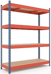Rafturi pentru depozitare Nex Titan 1800x1600x500 mm Blue/Orange