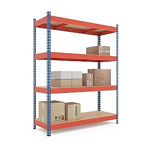 Rafturi pentru depozitare Nex Titan 1800x1600x500 mm Blue/Orange