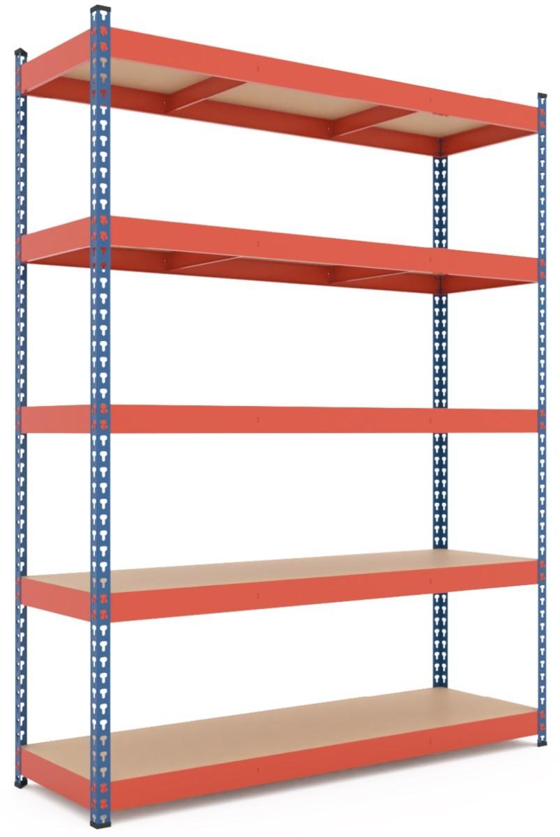 Rafturi pentru depozitare Nex Titan 2160x1200x600 mm Blue/Orange