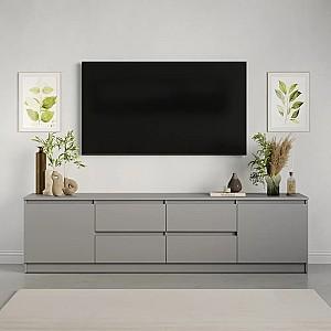 Tumba pentru televizor MBS Neo 4S2D (150x43x53 cm) Gri