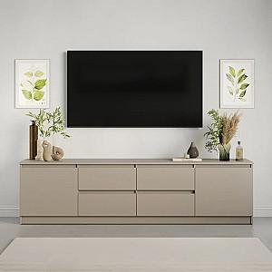 Tumba pentru televizor MBS Neo 4S2D (150x43x53 cm) Cașmir