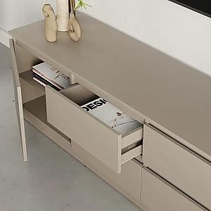 Tumba pentru televizor MBS Neo 4S2D (150x43x53 cm) Cașmir