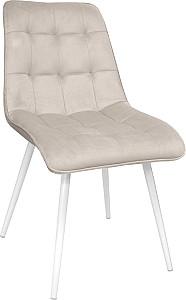 Scaun DP Capella (catifea) (HLR7) Beige / White