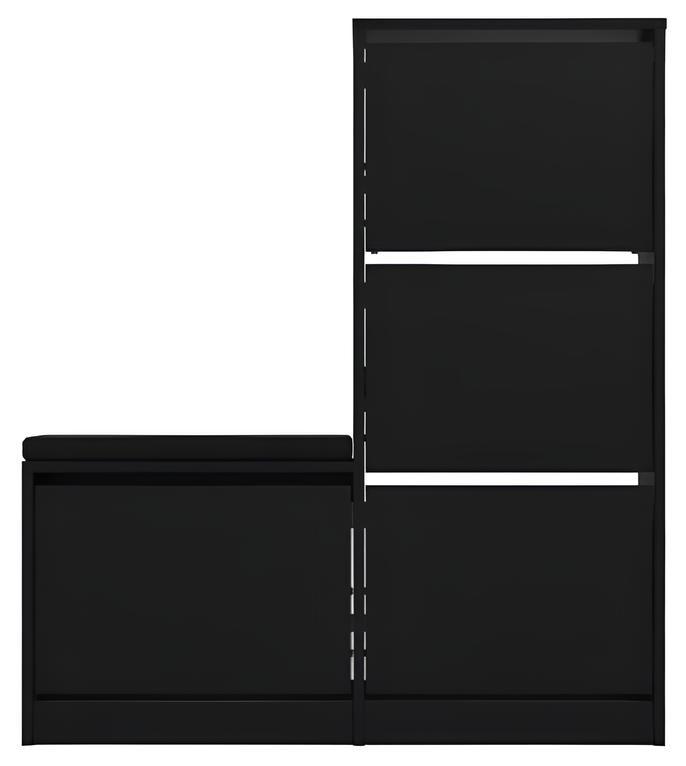 Dulap pentru incaltaminte DECO DUDE Black Bute