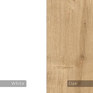 Dulap DECO Jedda White/Sapphire Oak
