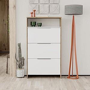 Dulap pentru incaltaminte DECO Kaju White/Hitit