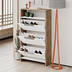 Dulap pentru incaltaminte DECO Kaju White/Hitit