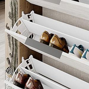 Dulap pentru incaltaminte DECO Kaju White/Hitit