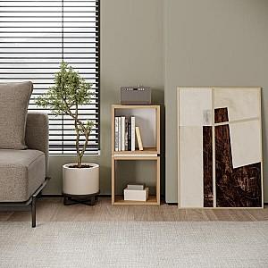 Etajera DECO Lofty 2 Sapphire Oak/White
