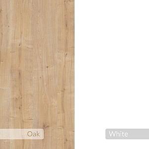 Etajera DECO Lofty 2 Sapphire Oak/White