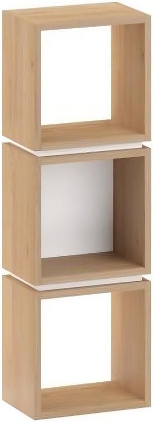 Etajera DECO Lofty 3 Sapphire Oak/White