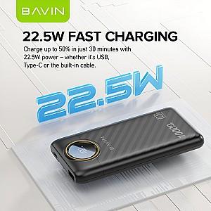 Acumulator extern BAVIN PC1152S 10000mAh Black