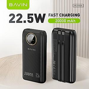 Acumulator extern BAVIN PC1153S 20000mAh Black