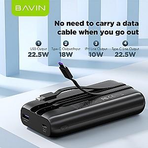 Acumulator extern BAVIN PC1030S 20000mAh Black
