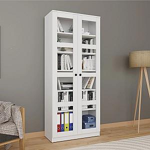 Dulap cu vitrina Trendy Lucas Glass 1600-68 Alb