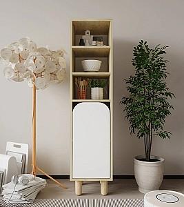 Dulap penal Trendy Parma 1 Stejar safir (Bej)/Alb